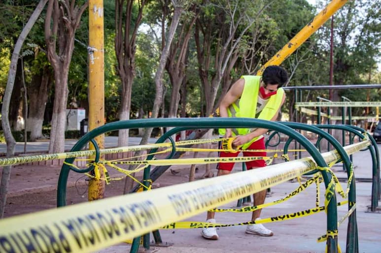 A inicios de la pandemia, el Municipio de Lerdo aplicó sanciones a los ciudadanos que no acataron las medidas sanitarias.