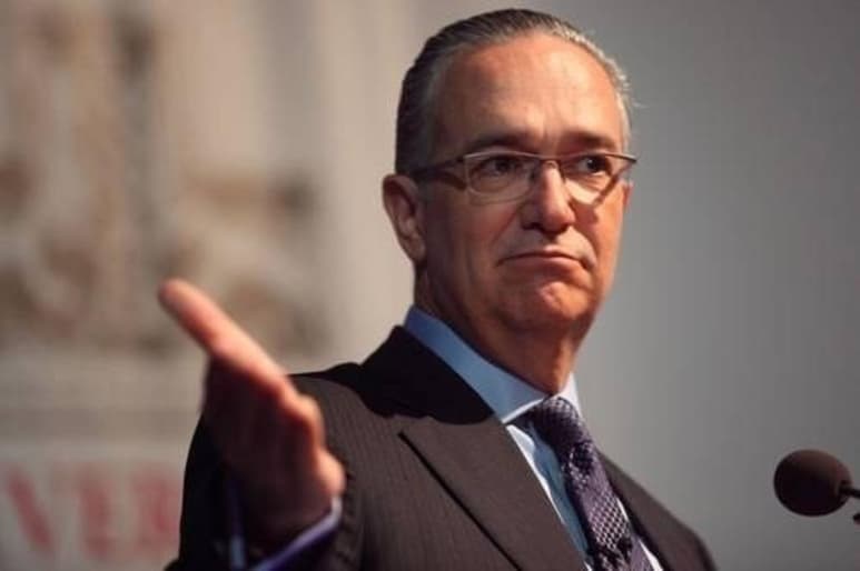 El empresario Ricardo Salinas Pliego informó que hace home office después de dar positivo a COVID-19.
(ARCHIVO)