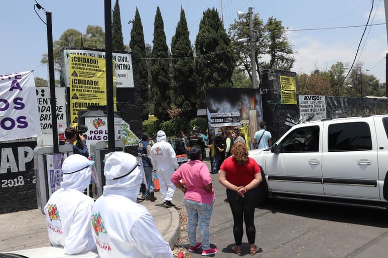 Un total de 50 panteones permanecerán cerrados por el COVID-19 en el Valle de México.