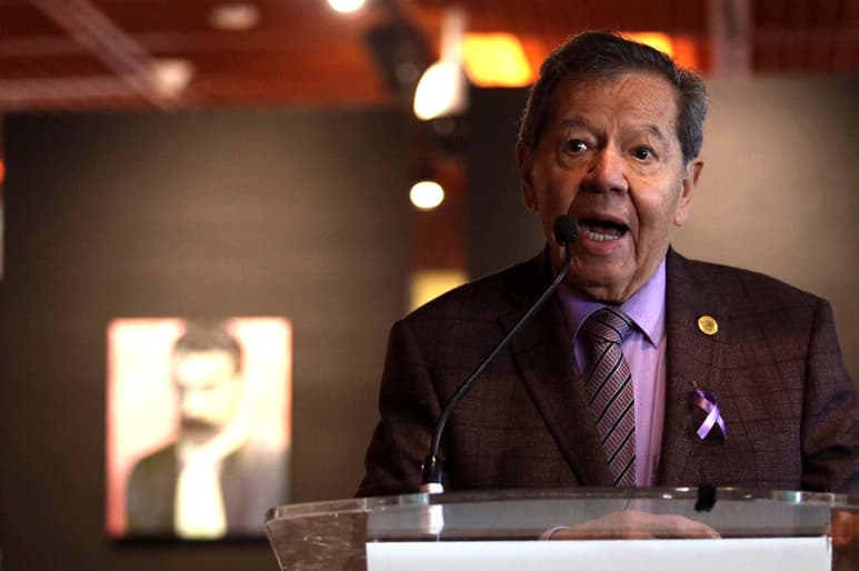 Porfirio Muñoz Ledo decidió retirar toda propaganda alusiva a la renovación de la dirigencia nacional de Morena, que aparezca en su página de Facebook. (ARCHIVO)