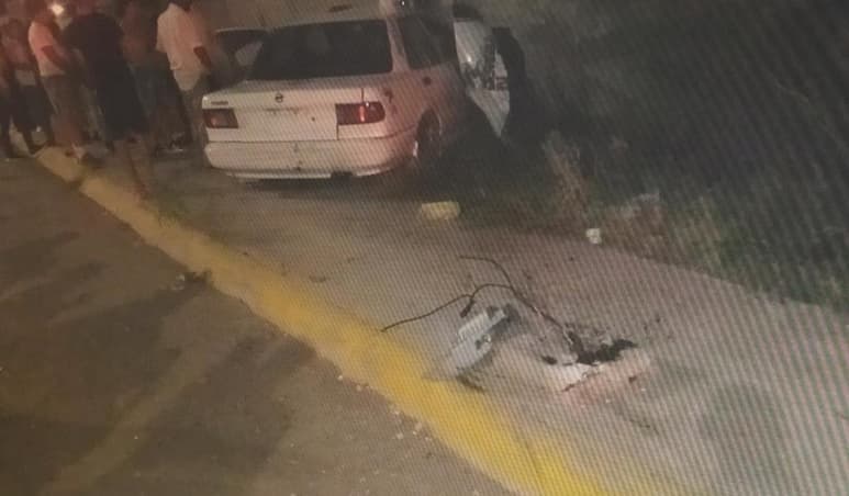 Los hechos se registraron cerca de las 21:30 horas del pasado jueves sobre el bulevar Tecnológico.