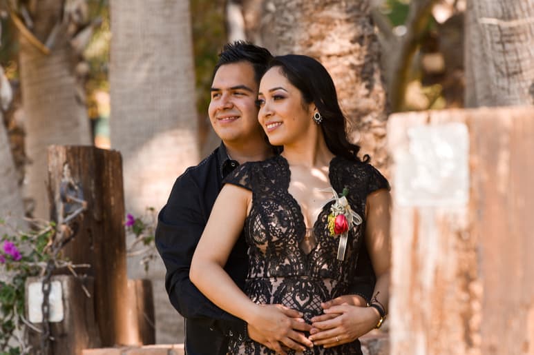 Los novios, María José Martínez Hernández y Carlos Alberto Castellanos Carranza.(Erick Sotomayor Fotografía)
