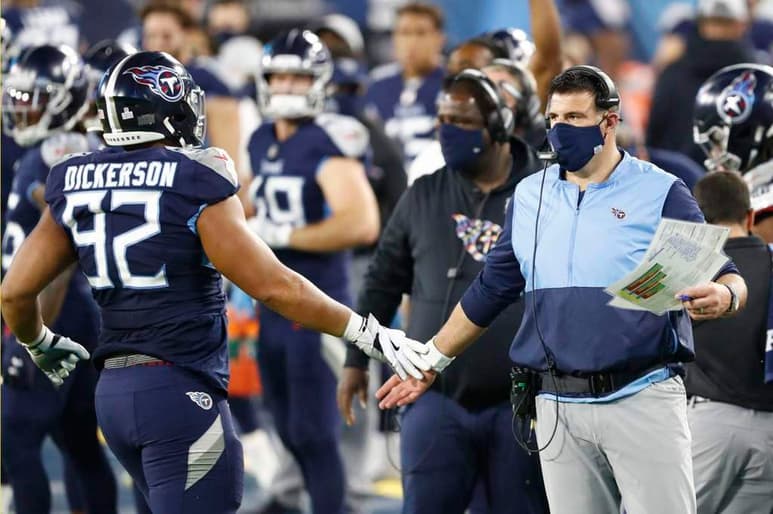 Titanes de Tennessee ha sido el equipo más 'golpeado' por el COVID-19 en la temporada. (AP)