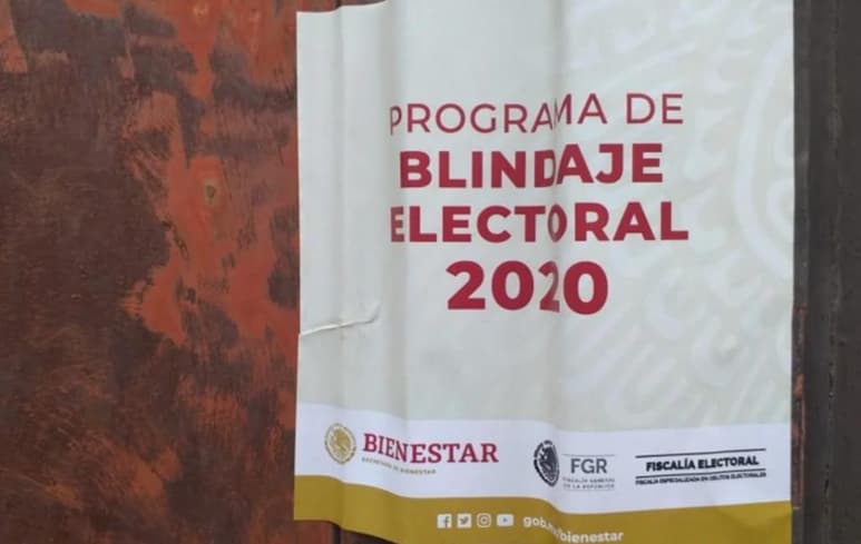 La medida, cuyo objetivo es evitar que los recursos sean utilizados con fines político-electorales, se aplicó desde ayer en colaboración con la Fiscalía Especializada en Delitos Electorales (FEDE) y la Secretaría de la Función Pública (SFP), de acuerdo a lo que establece la ley en la materia.
(ESPECIAL)