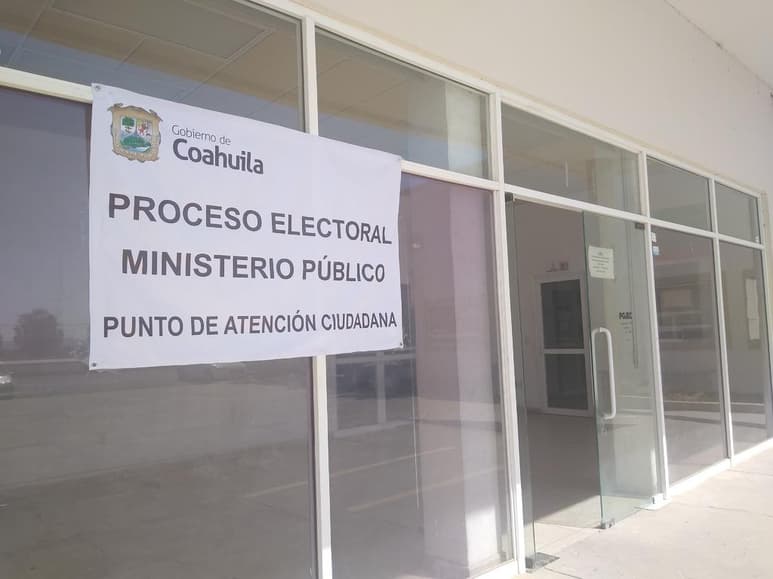 A casi dos horas de que culmine la jornada electoral para la renovación del Congreso del Estado, en la delegación Laguna II de la Fiscalía del Estado no se ha presentado alguna denuncia. (EL SIGLO DE TORREÓN)