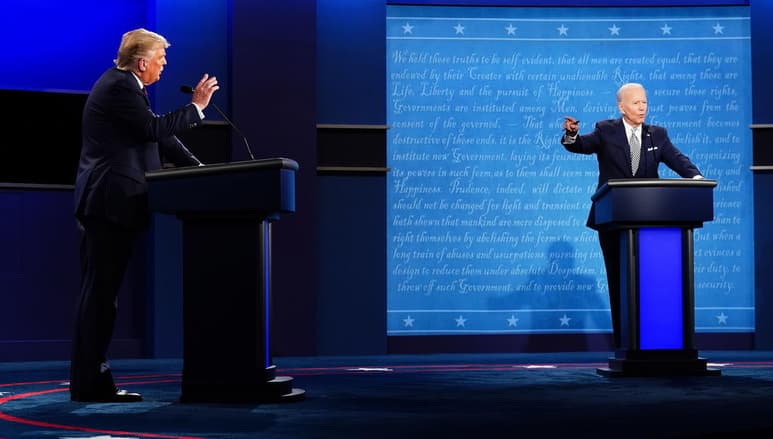 Joe Biden, apeló este domingo en un mitin en Carolina del Norte al voto afroamericano y exigió tolerancia cero con los supremacistas blancos, mientras que su rival, Donald Trump, se encuentra en Nevada, donde acudió a un oficio religioso en un iglesia para movilizar a los electores. (ARCHIVO)