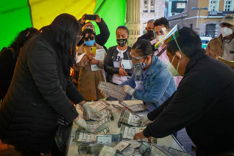 Se registraron solo algunos incidentes menores reportados por los partidos políticos. (EL UNIVERSAL)