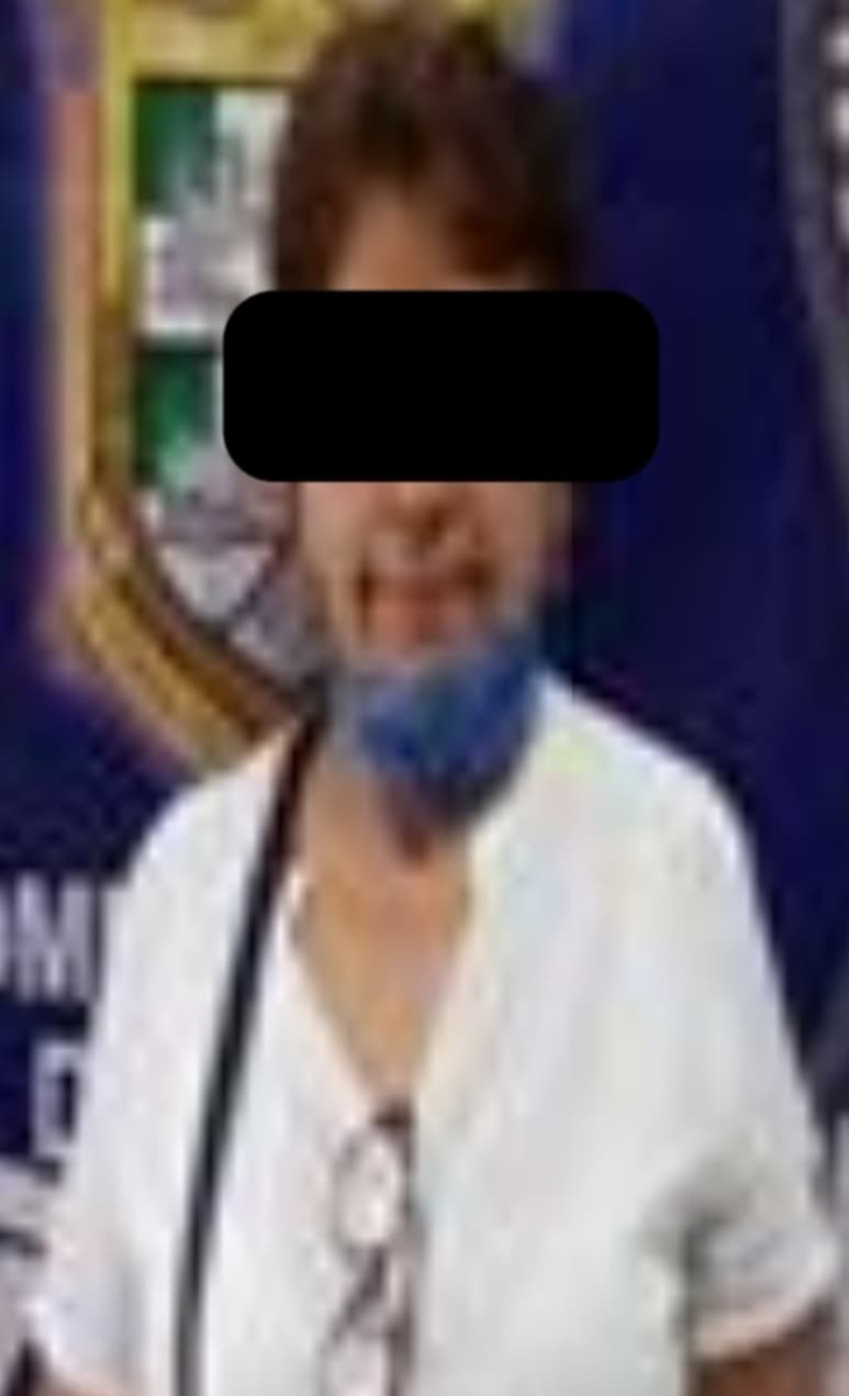 Fue descubierta por los guardias y entregada a los patrulleros de la Policía Municipal.