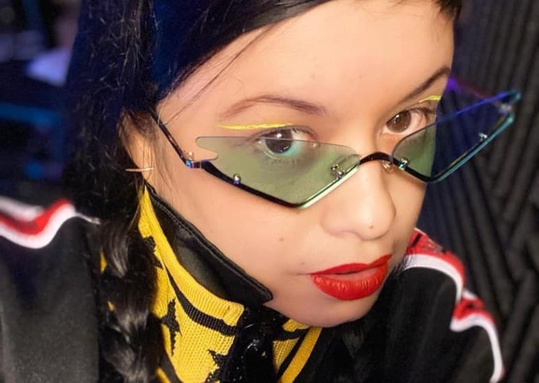 La cantautora promociona su más reciente sencillo Cumbiar al mundo, junto a Pato Machete, que está ya disponible en las plataformas digitales. (INSTAGRAM)