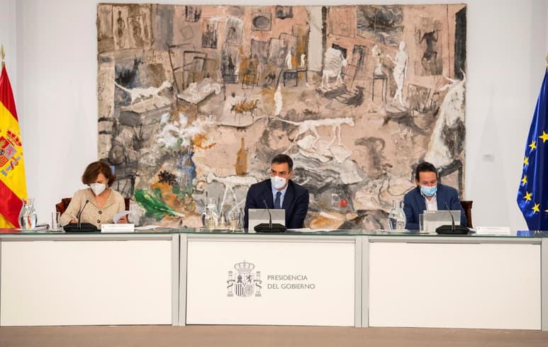 Sánchez ha comparecido ante los medios para explicar el alcance del nuevo estado de alarma aprobado en un Consejo de Ministros extraordinario. (EFE)