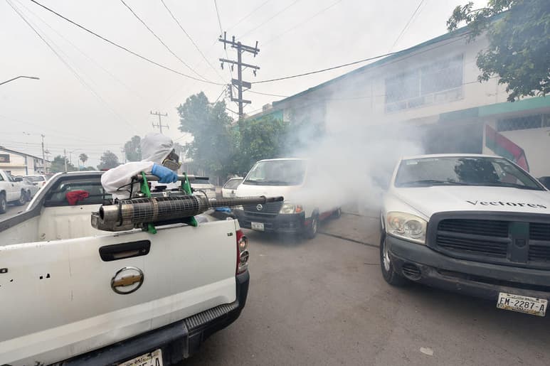 Se registró en Torreón la segunda muerte por dengue y al igual que el COVID-19, hay un repunte considerable de casos confirmados a esta enfermedad en la Comarca Lagunera de Coahuila pues en una semana, la cifra pasó de las 286 a las 345 personas infectadas. (ARCHIVO)