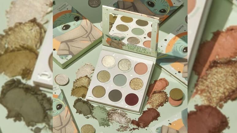 Este lunes, fue anunciada una nueva colaboración de Star Wars con ColourPop Cosmetics, la cual está inspirada en el personaje de 'Baby Yoda'. (ESPECIAL)