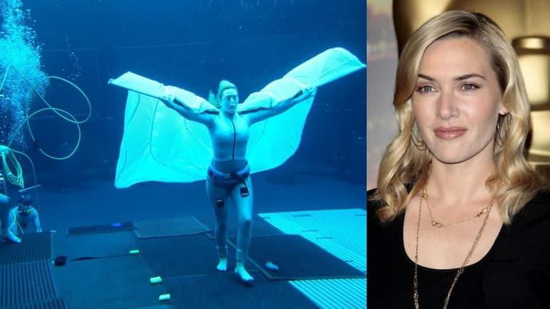 Kate Winslet habla de su experiencia de aprender a bucear sin oxígeno para la filmación de la cinta Avatar 2. (ESPECIAL)