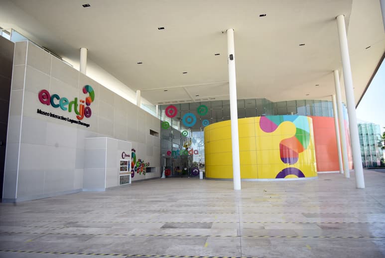 Las funciones de cine en la Sala 3D del museo fueron suspendidas hasta nuevo aviso debido a la contingencia sanitaria.