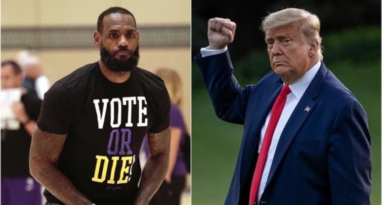 Una de las personalidades que más ha criticado el mandato de Donald Trump es LeBron James, quien aseguró sabe cómo vencer al actual presidente de los Estados Unidos. (CORTESÍA)