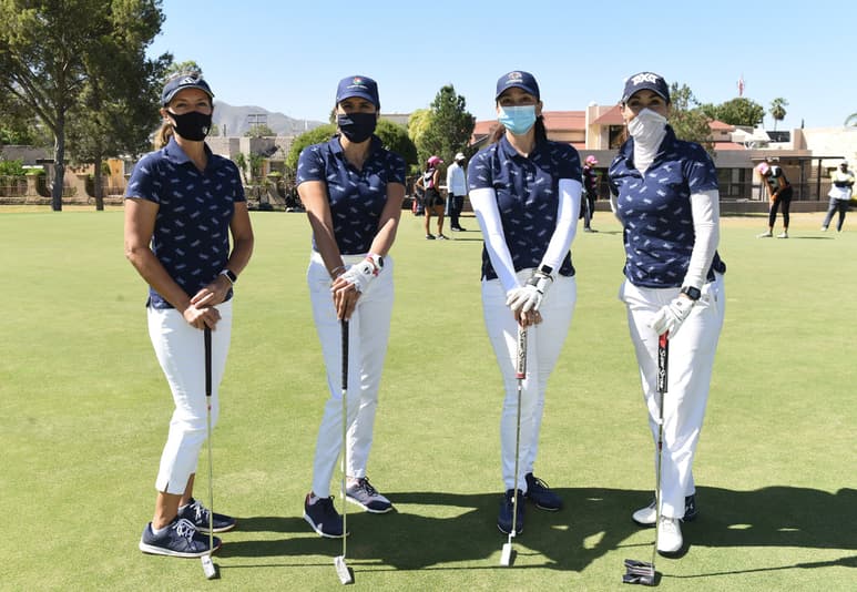 Las ganadoras del torneo tuvieron un gran recorrido en los 18 hoyos con muchos birdies. (Foto de Jesús Galindo)