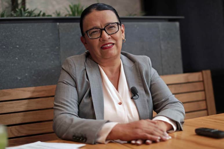 Rosa Icela Rodríguez Velázquez actualmente es la coordinadora general de Puertos y Marina Mercante de la Secretaría de Comunicaciones y Transportes.
(ARCHIVO)