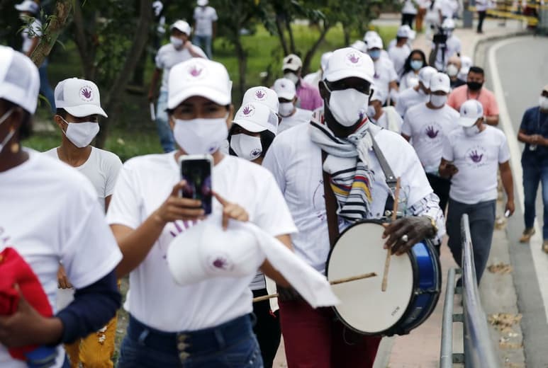 Exguerrilleros buscan hacer una concentración masiva en Bogota. (ARCHIVO)