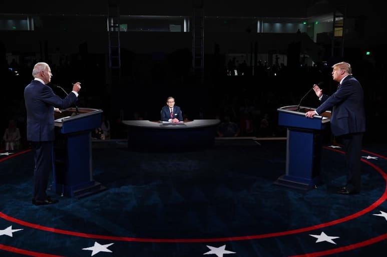 El candidato demócrata a la Casa Blanca, Joe Biden, aventaja al presidente de EUA, Donald Trump, por 264 delegados a 214 en el Colegio Electoral, según las proyecciones de los principales medios estadounidenses. (ARCHIVO)