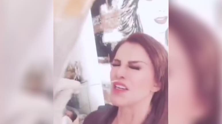 Debido a un dolor de cabeza la cantante Lucía Méndez decidió realizarse una prueba para detectar si tiene coronavirus.  (ESPECIAL) 