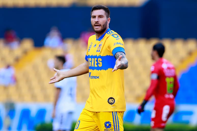 Gignac anotó ante Atlas, pero su tanto fue anulado. (ARCHIVO)