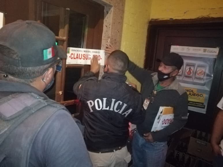 El sábado y domingo se registró un buen número de reportes de fiestas en Madero, además se clausuraron dos restaurantes.