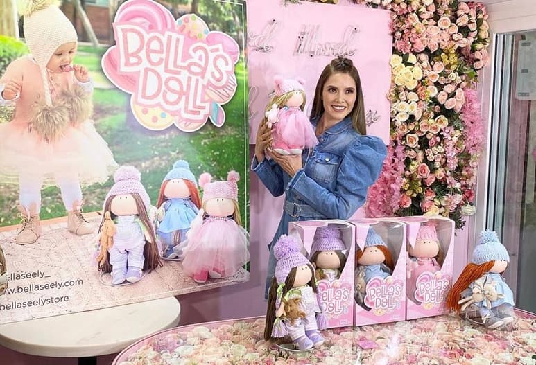 Marlene Favela está feliz por el nuevo proyecto que emprendió y que inspiró su pequeña hija Bella. (INSTAGRAM)
