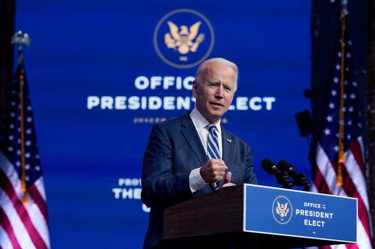 Joe Biden restó importancia al impacto que puede tener el bloqueo de Trump. (AP) 