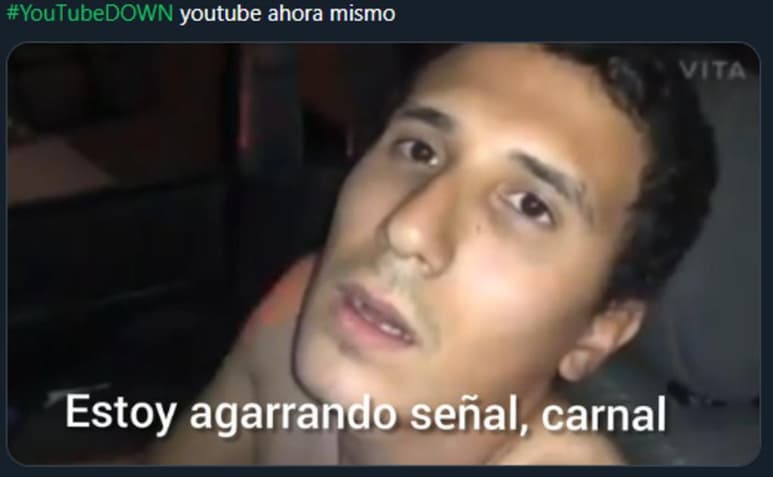 La caída de la plataforma de videos YouTube ha provocado la molestia de los usuarios pero también la ‘cascada’ de memes burlándose de lo acontecido. (ARCHIVO)