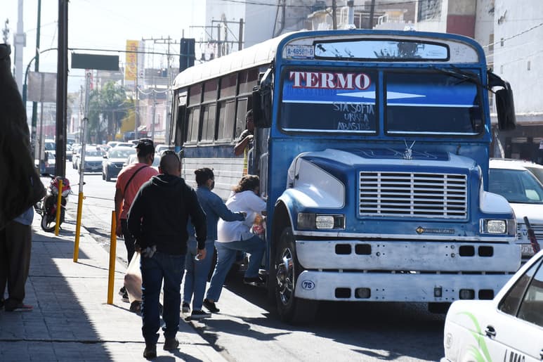 El pasado fin de semana se determinó suspender el transporte público en Gómez Palacio desde el sábado hasta la mañana del lunes.