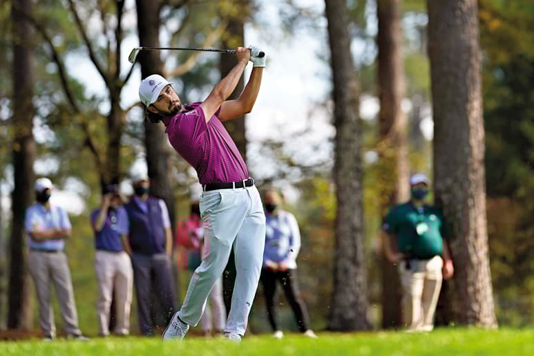 Abraham Ancer no estuvo fino con el putter, y acabó la ronda de ayer tres golpes bajo par, para terminar empatado en el segundo lugar con otros dos golfistas, a cuatro impactos del líder Dustin Johnson.
