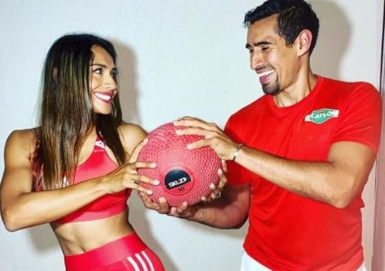 Este fin de semana Pato Araujo y Zudikey Rodríguez, atletas que se conocieron por medio de la segunda temporada de Exatlón México unieron sus vidas en una transmisión especial. (Especial)