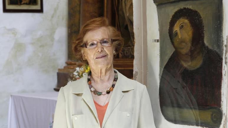 Claro ejemplo. La fallida restauración del Ecce Hommo de la iglesia de Borja le dio la vuelta al mundo, creando revuelo en redes sociales.