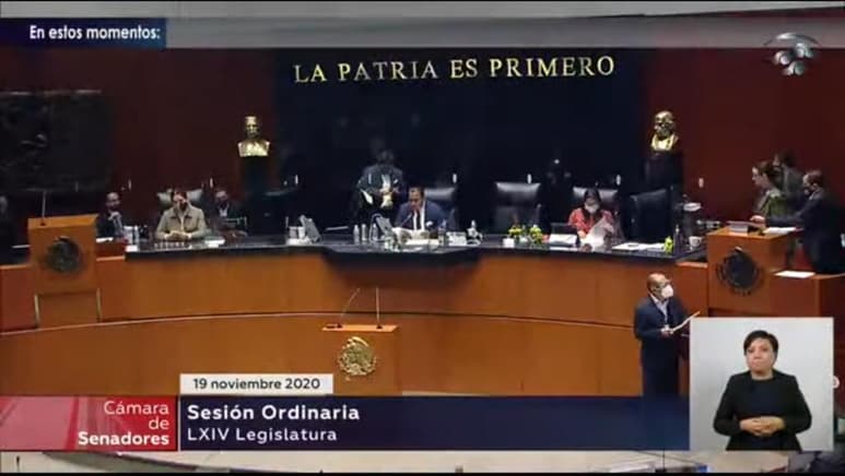 Con 70 votos a favor, 13 en contra y 2 abstenciones, el Senado de la República aprobó en lo particular el dictamen para despenalizar el uso lúdico o adulto de la marihuana. (ESPECIAL)