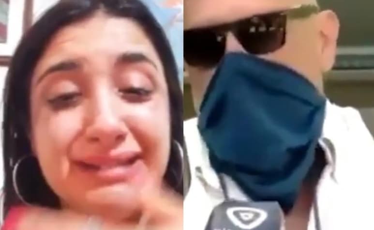 El caso se viralizó en redes sociales gracias a que aparentemente todo se trató de una confusión por parte de la mujer (CAPTURA)