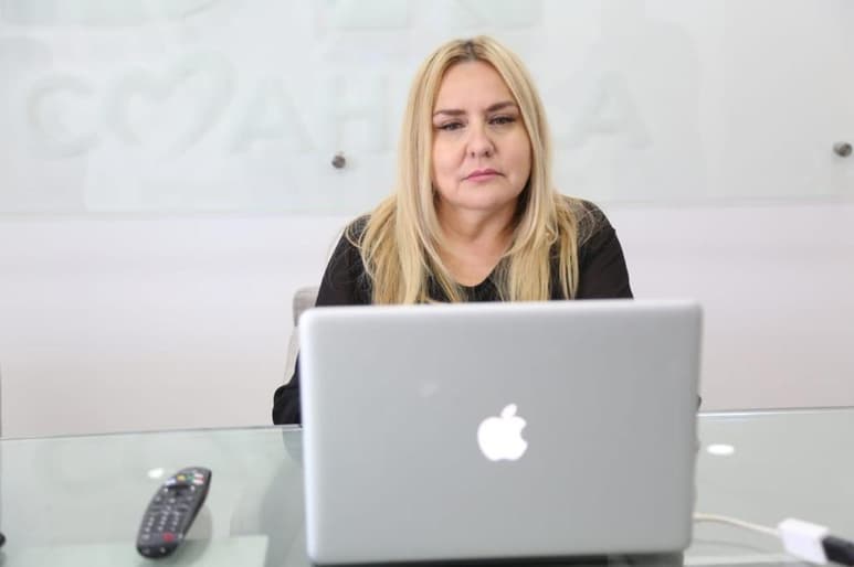 Marcela Gorgón es la presidenta del DIF Coahuila. (CORTESÍA)
