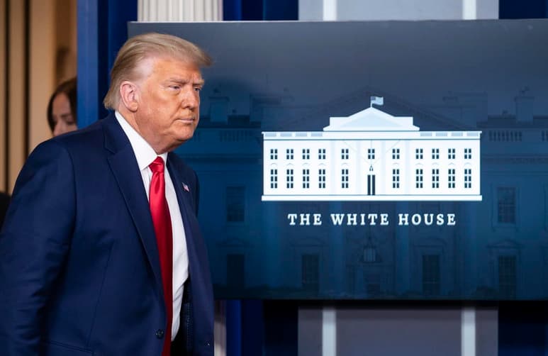 El presidente Donald Trump estará ausente de un acto en Gettysburg, Pensilvania, con su abogado Rudy Giuliani cuyo objetivo es desacreditar el resultado de la elección presidencial de 2020, ganada por el demócrata Joe Biden. (ARCHIVO)