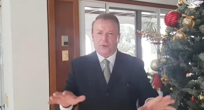 Gilberto Lozano González, advirtió que si el presidente de la República, Andrés Manuel López Obrador, le hace a él o su familia 'algo más que un rasguño' ya tiene comprado un fideicomiso 'para que un grupo de élite, acabe con todos los que tenga que acabar pues ya están detectadas las casas de todo lo que le rodea al señor López'. (ARCHIVO)
