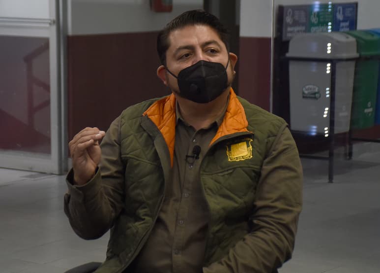 El coordinador de Control de Padrones, Luis Morales Cortés, pidió a la ciudadanía no bajar la guardia y tener prudencia en este mes. (JESÚS GALINDO)