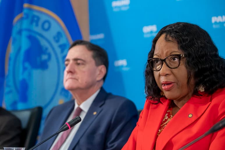 La región de las Américas reportó más de seis millones de nuevos casos en noviembre pasado, casi un 30 % más en octubre, advirtió este miércoles la directora de la Organización Panamericana de la Salud (OPS), Carissa Etienne. (ARCHIVO)