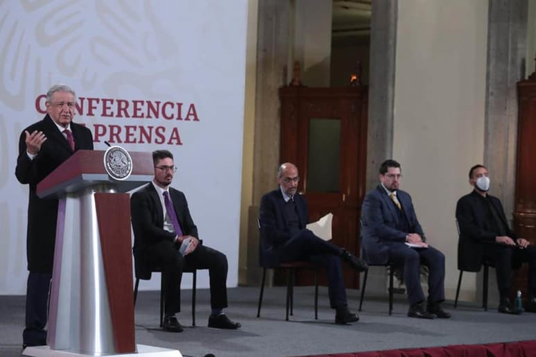 López Obrador aseguró que no le preocupa porque 'tengo otros datos'. (EL UNIVERSAL)