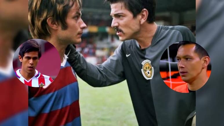 Los memes y reacciones no tardaron y de inmediato compararon la polémica acción con la escena principal de la película 'Rudo y Cursi', filme mexicano protagonizado por Gael García Bernal y Diego Luna y dirigida por Carlos Cuarón. (ESPECIAL)