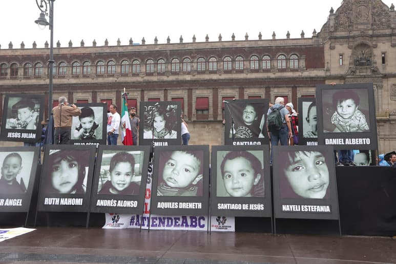 'Mi hija es víctima, sufrió graves lesiones en el incendio de la guardería ABC, las autoridades nos han engañado, traicionado, revictimizado, han violado los derechos de mi hija, han atentado con nuestra seguridad', expresó Marisol Montaño respecto a un comunicado de la Comisión Ejecutiva de Atención a Víctimas (CEAV), sobre la reparación de daños. (ARCHIVO)