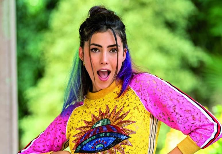 Lo disfruta. Daniela Álvarez encarna a 'Viiyéri' en la novela La mexicana y el güero.