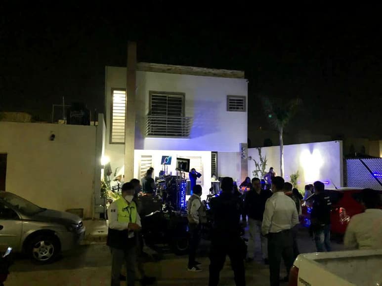 Este fin de semana disminuyeron los reportes de celebraciones.