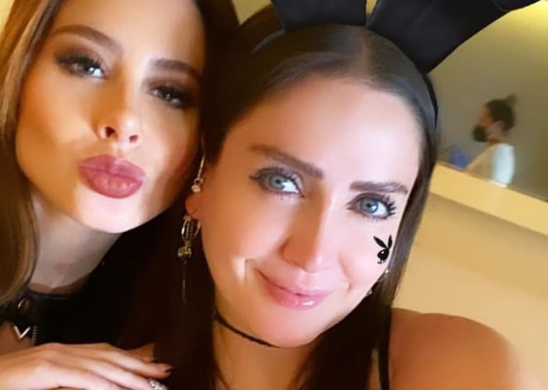 La hija de Alex Lora, Celia, posó en compañía de su amiga y compañera de Acapulco Shore, Ignacia Michelson (@CELI_LORA)