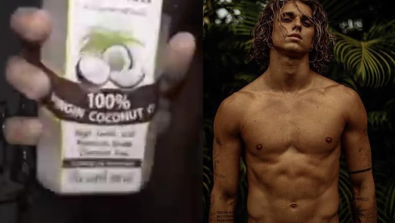 Jay Alvarrez se ha vuelto objeto de memes en redes sociales, gracias al video del aceite de coco (CAPTURA)