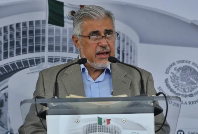 Con el contagio de Narro Céspedes son cuatro senadores que padecen el coronavirus; Napoleón Gómez Urrutia, Eruviel Ávila Villegas (PRI)y Dante Delgado Rannauro (MC).
(ARCHIVO)
