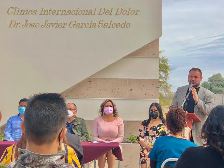 Este viernes en el municipio de Francisco I. Madero se inauguro la Clínica Internacional del Dolor “Dr. José Javier García Salcedo”.
(EL SIGLO DE TORREÓN)