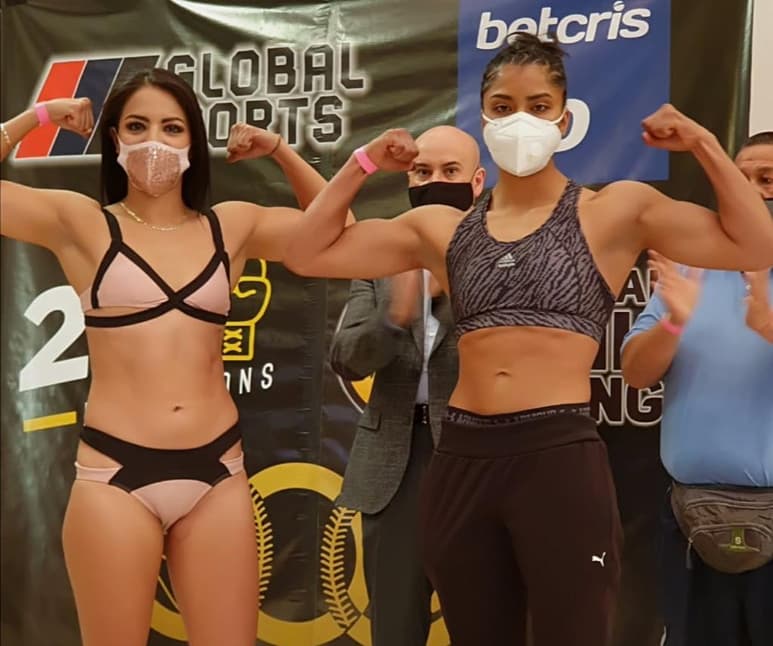La púgil juarense Diana 'La Bonita' Fernández, regresa a los cuadriláteros hoy sábado en la ciudad de Chihuahua, enfrentando en duelo a 8 asaltos a la mexiquense Mariana Mercado, en duelo de poder a poder. (ESPECIAL)
